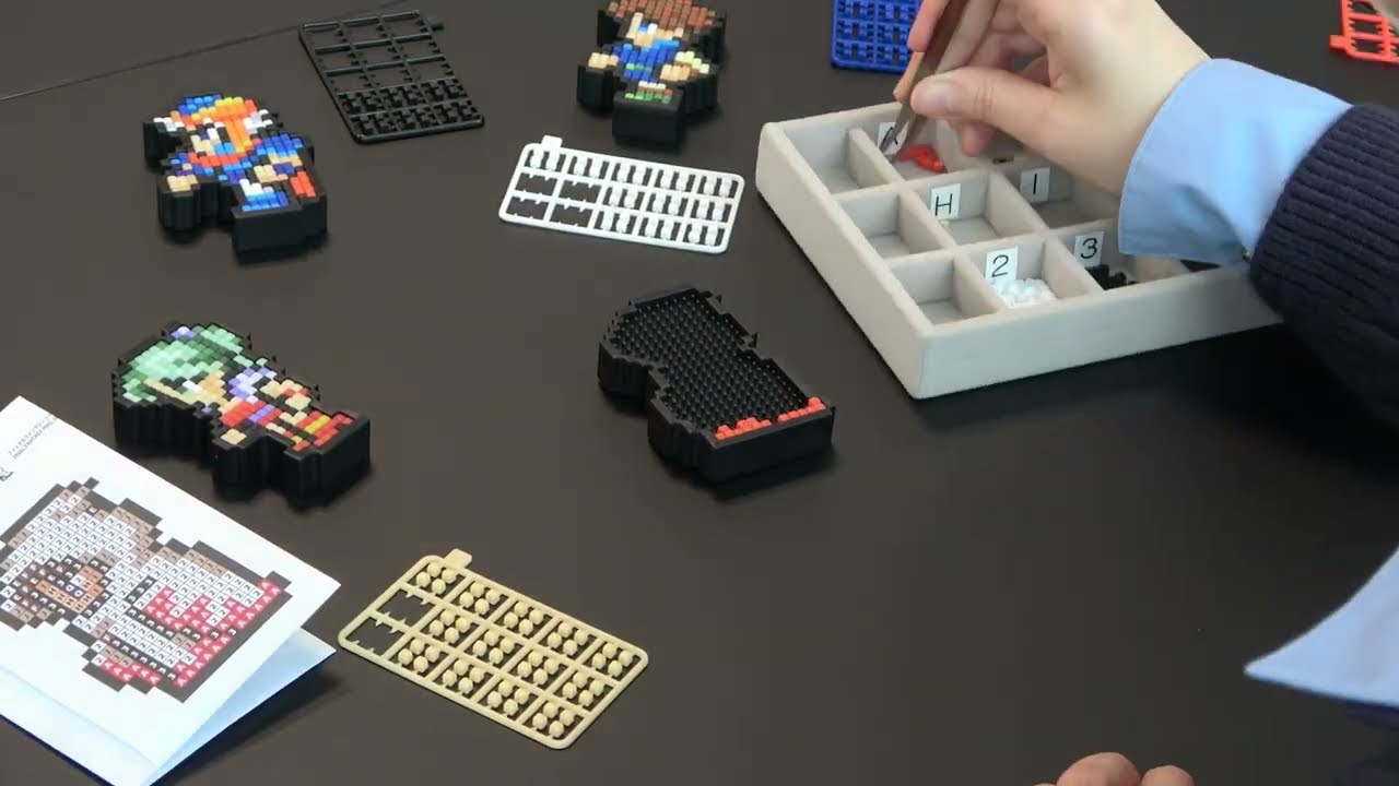 「ファイナルファンタジー ピクセルリマスター　ビルドチャームコレクション」実際に作ってみた！