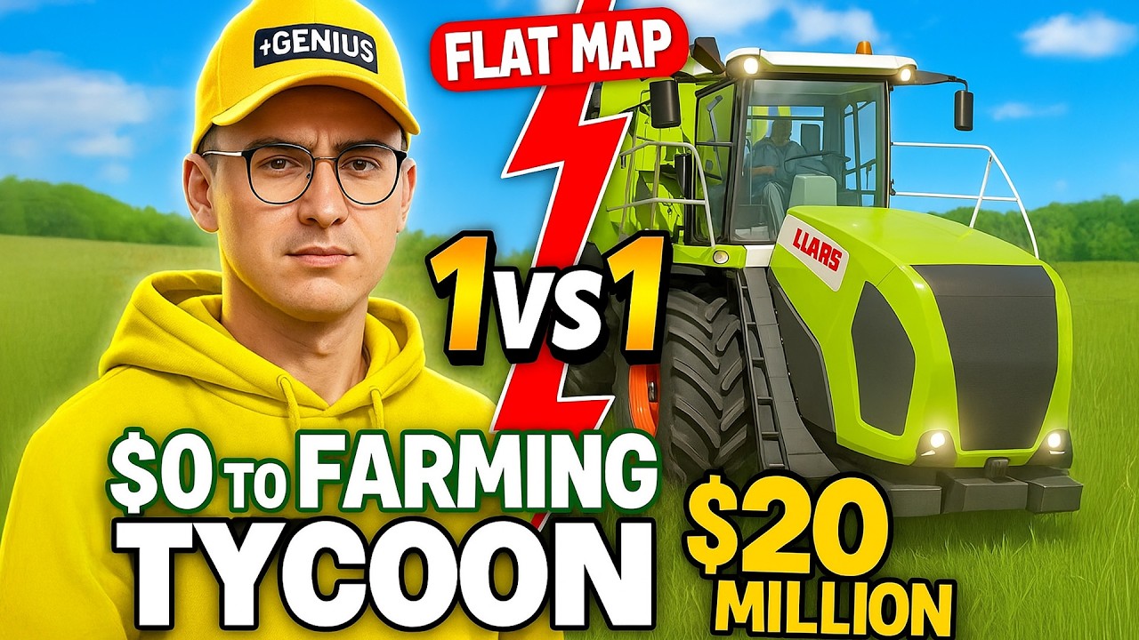 From $0 to MILLINAIRE! 💰 $13,666,324 Made on FLAT MAP 1vs1