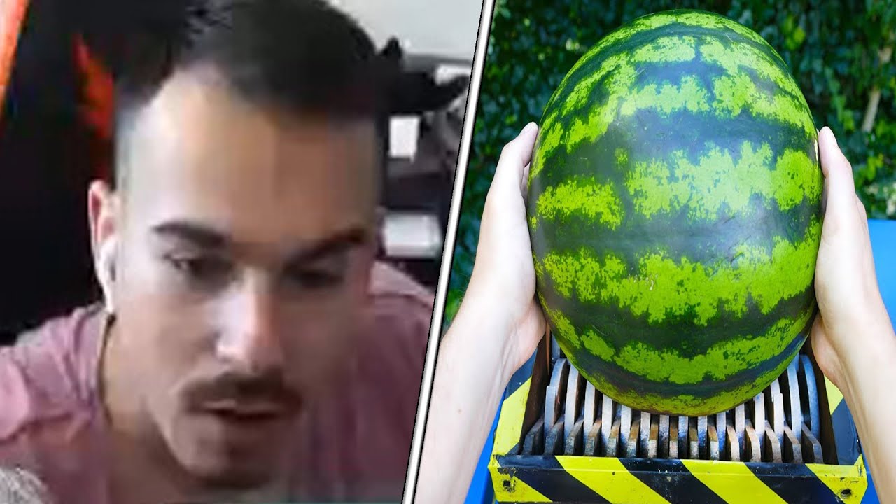 Erné REAGIERT auf SCHREDDER vs WASSERMELONE🍉💦