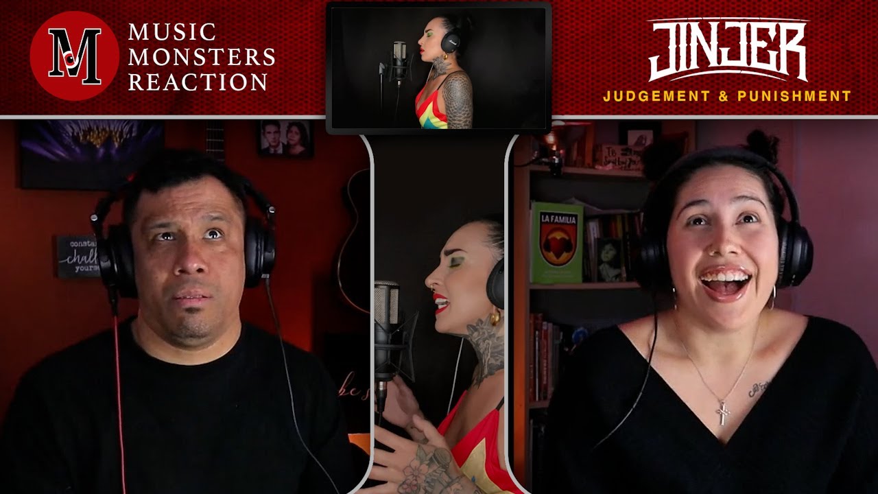 JINJER - JUDGMENT AND PUNISHMENT - TATIANA ONE TAKE PERFORMANCE REACTION