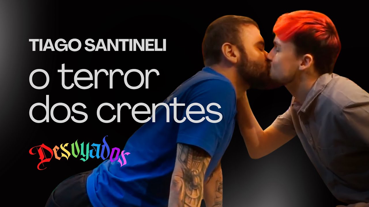 TIAGO SANTINELI - PRIMEIRO BEIJO GAY | Desvyados 𖤐 Podcast por BETUEL e @TiagoSantineli