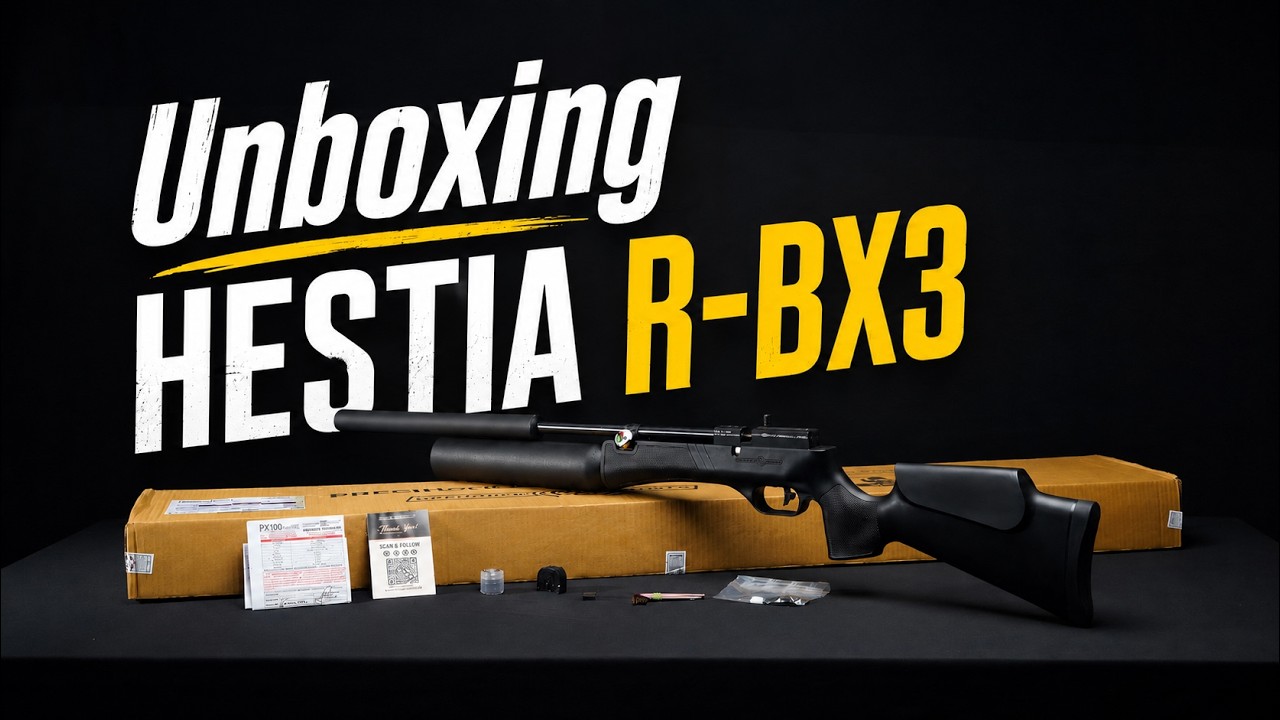 Unboxing the latest masterpiece from Precihole Sports: the Regulated PX100 HESTIA R-BX3. 🔥