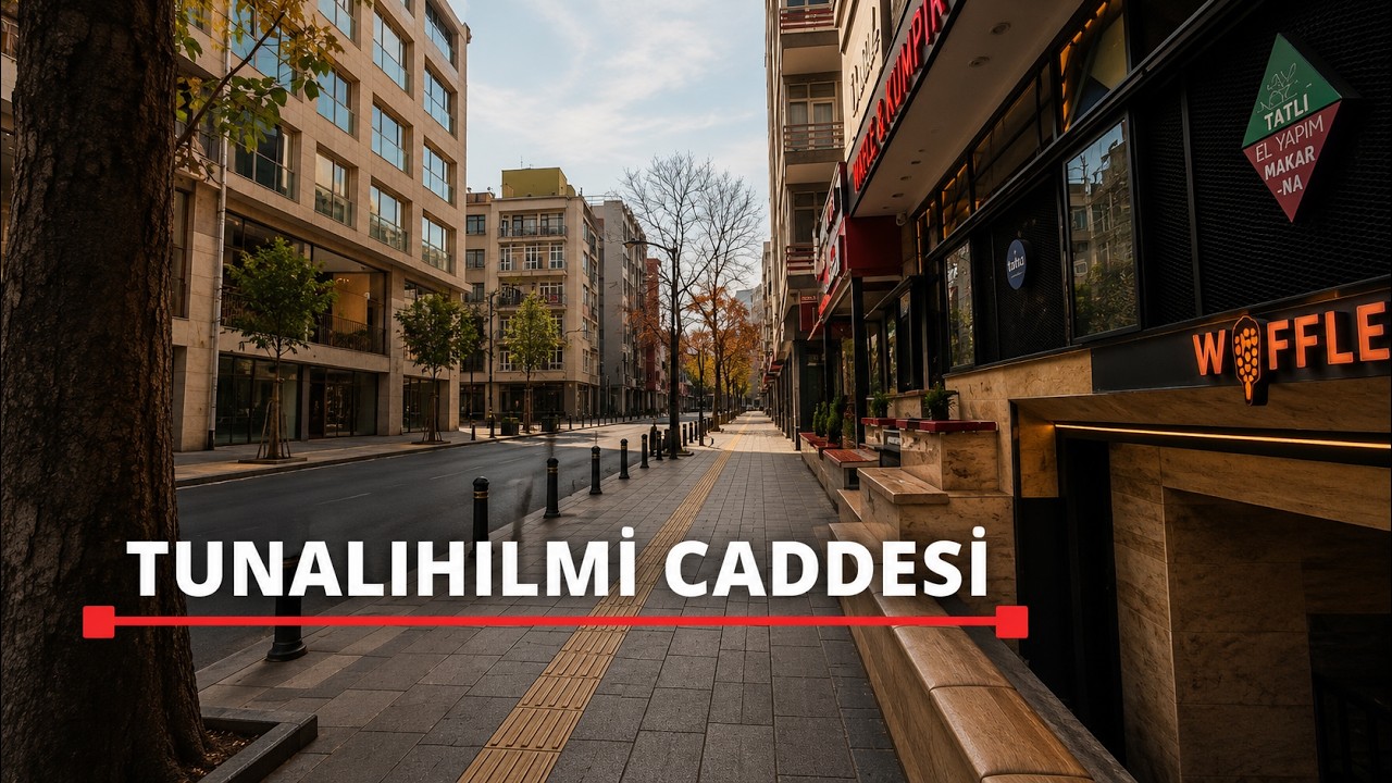 Tunalı Hilmi Caddesi'nde Yürümekten Sıkılmıyoruz [4K/60Fps]