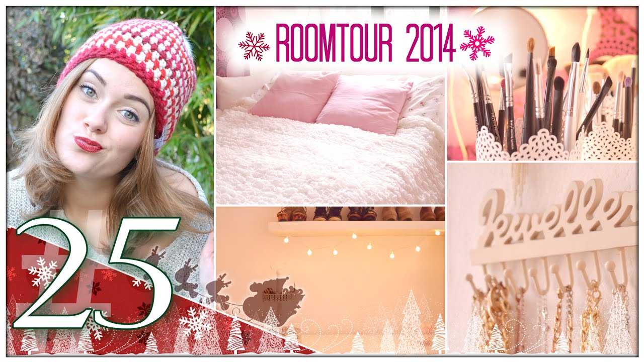 MEINE ROOMTOUR 2014 || #SantaGirls Adventskalender || SNUKIEFUL