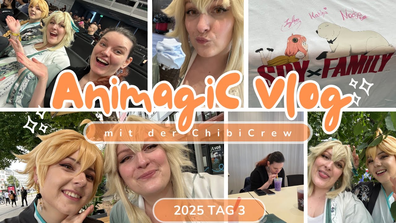 Convention VLog - AnimagiC 2025 (Tag 3)