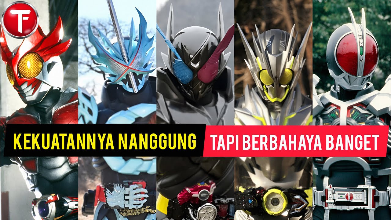7 Form Menengah Kamen Rider yang Sulit Digunakan