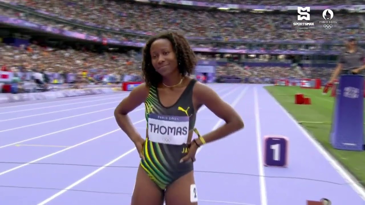Paris 2024 | Jamaica's Lanae-Tava Thomas 2nd in Women's 200m heat, Brittany Brown wins | SportsMax