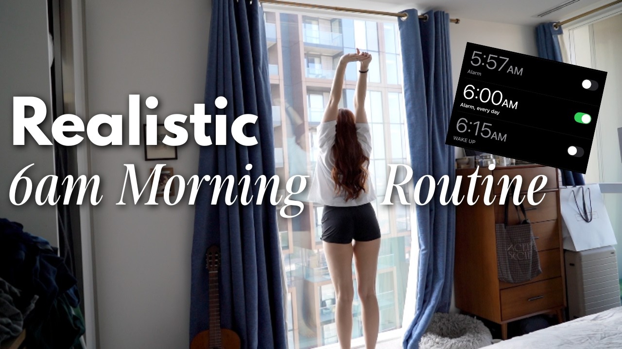 My Realistic 6am PhD Student Morning Routine | Slow & Steady Instead of Morning Hustle