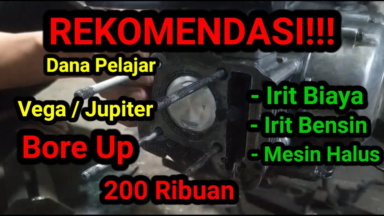 Jupiter Z Vega R Bore Up Harian - Cara Bore Up Vega R Harian