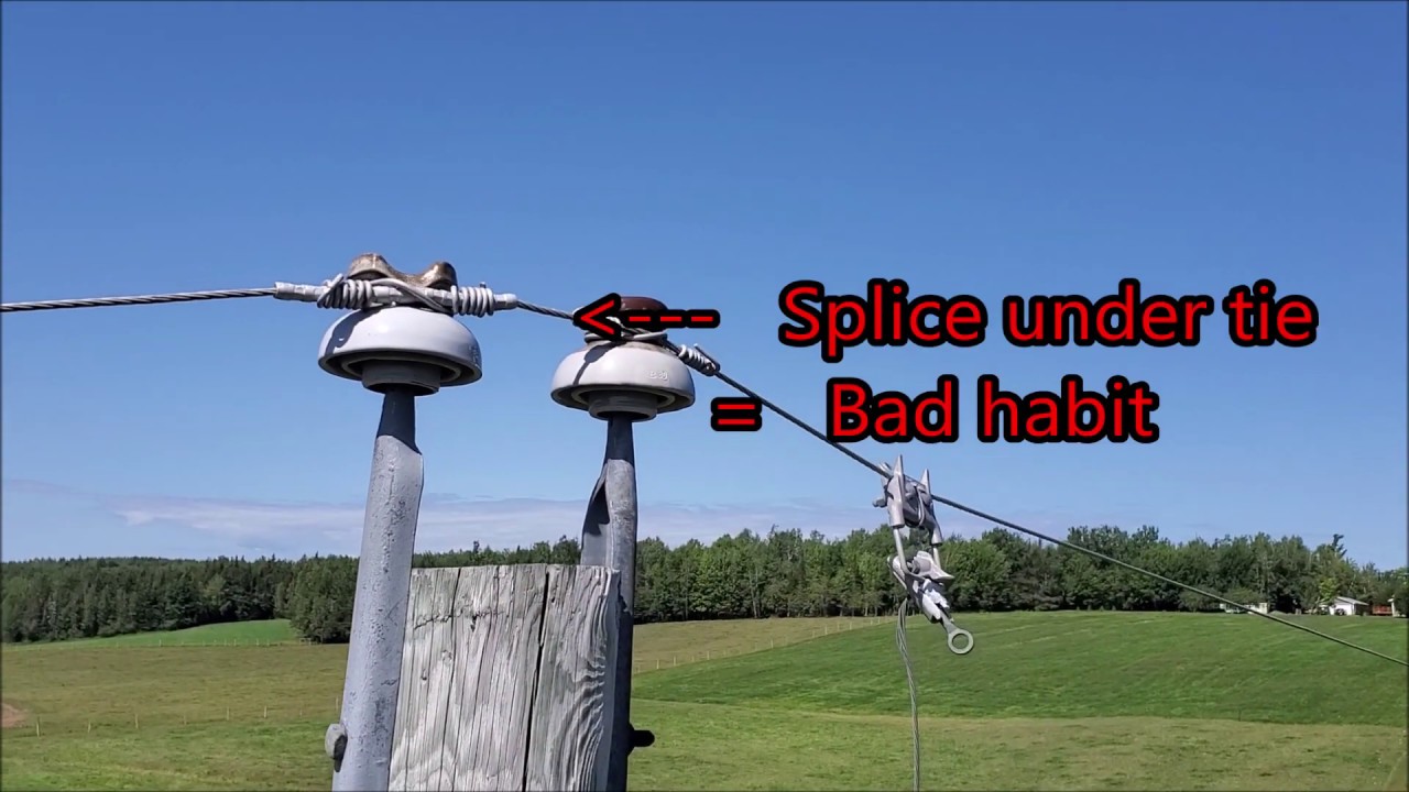 How lineman inspect a pole before going to work.