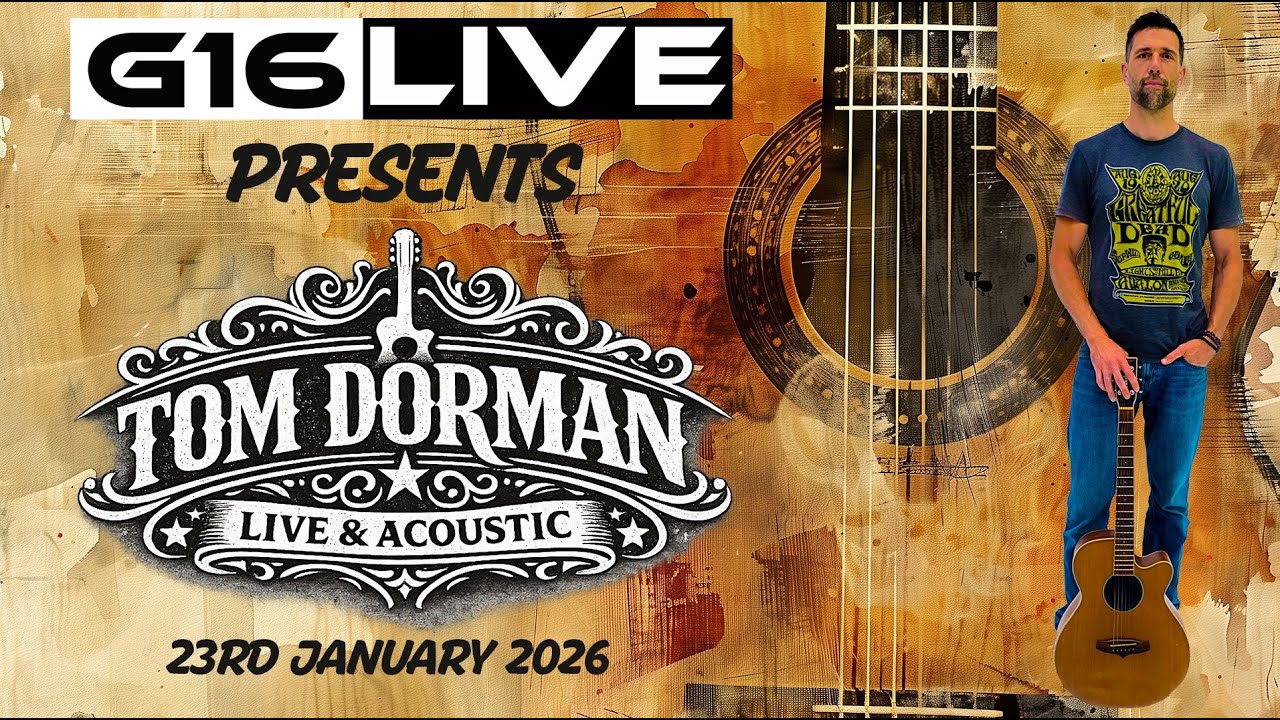 Tom Dormon Live & Acoustic at G16 Studios