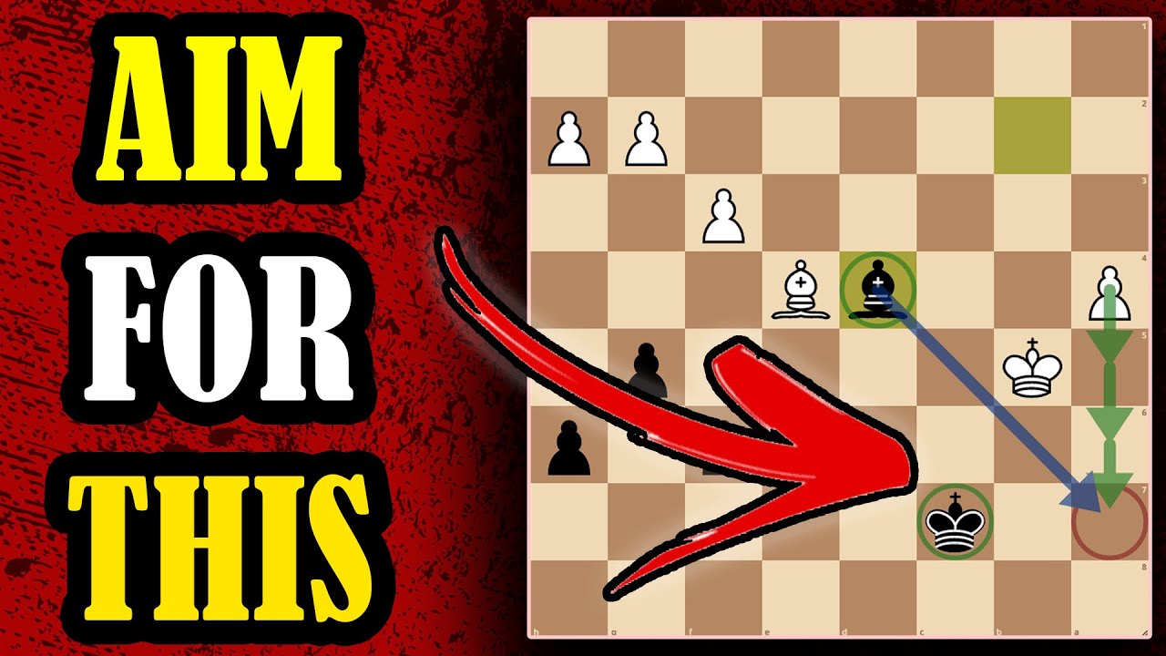 How to Draw WORSE POSITIONS in Chess! // Opposite Color Bishop Endgames