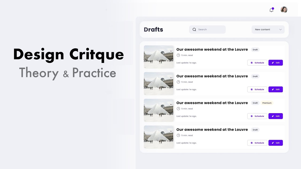 The 2 Most Important Things in Design Critique