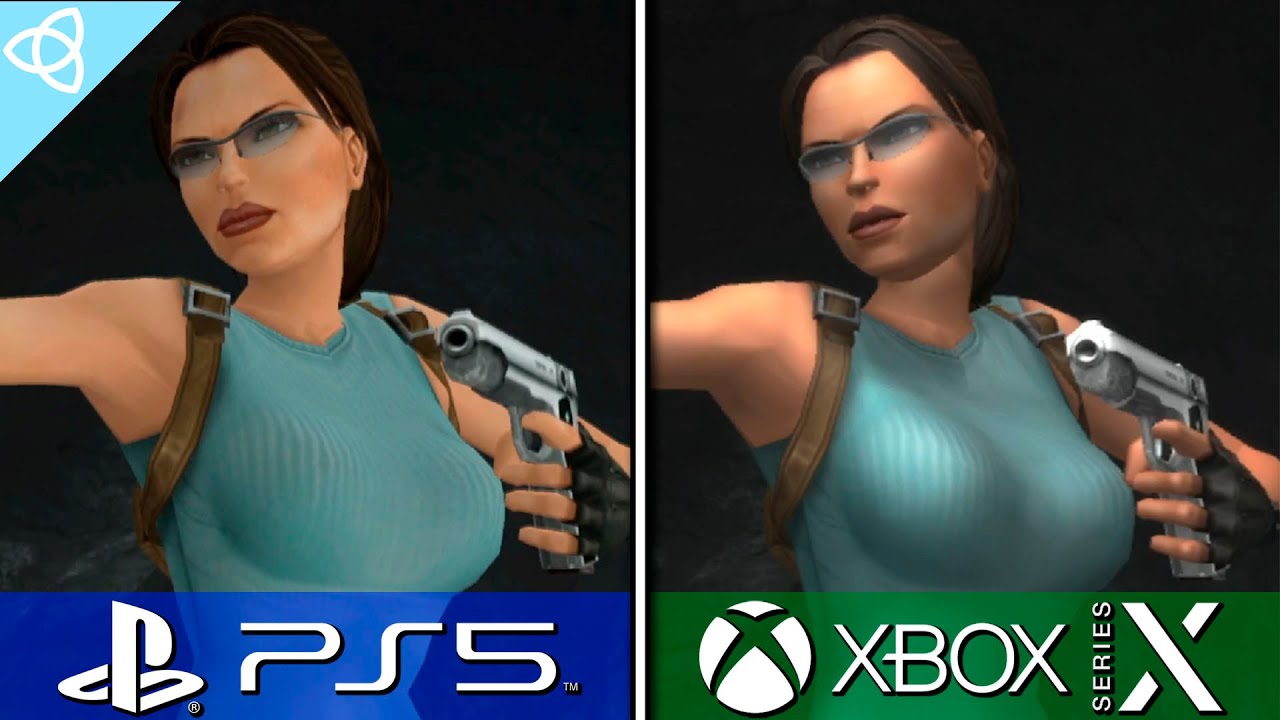 Tomb Raider: Anniversary - PS5 vs. Xbox Series X | Side by Side