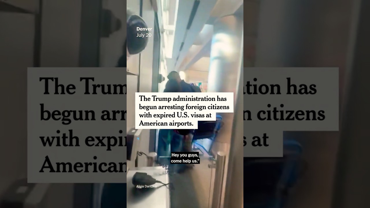 ICE Arrests Surge at Airports, Targeting Holders of Expired Visas