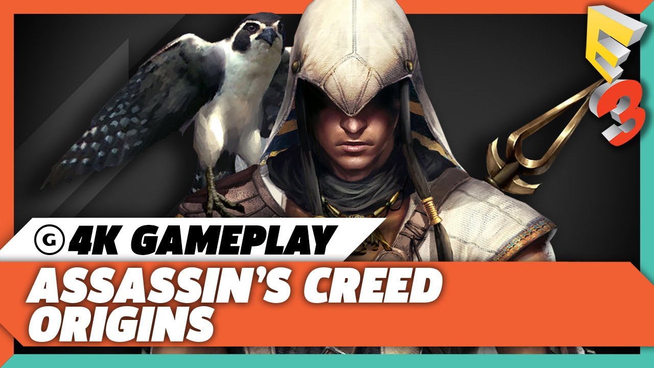 Assassin's Creed Origins Official 4K Gameplay at E3 2017 Microsoft Press Conference