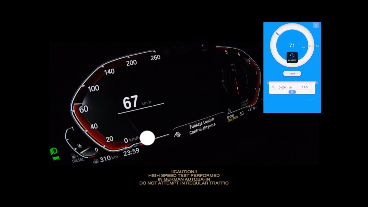 BMW X5 30d xDrive 265KM  | Acceleration 0-100 |100-200 | 0-200 | DRAGY GPS Performance