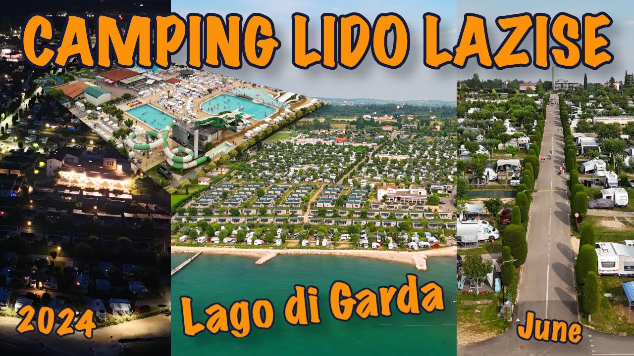 Camping Lido Lazise, Lago di Garda, Italy