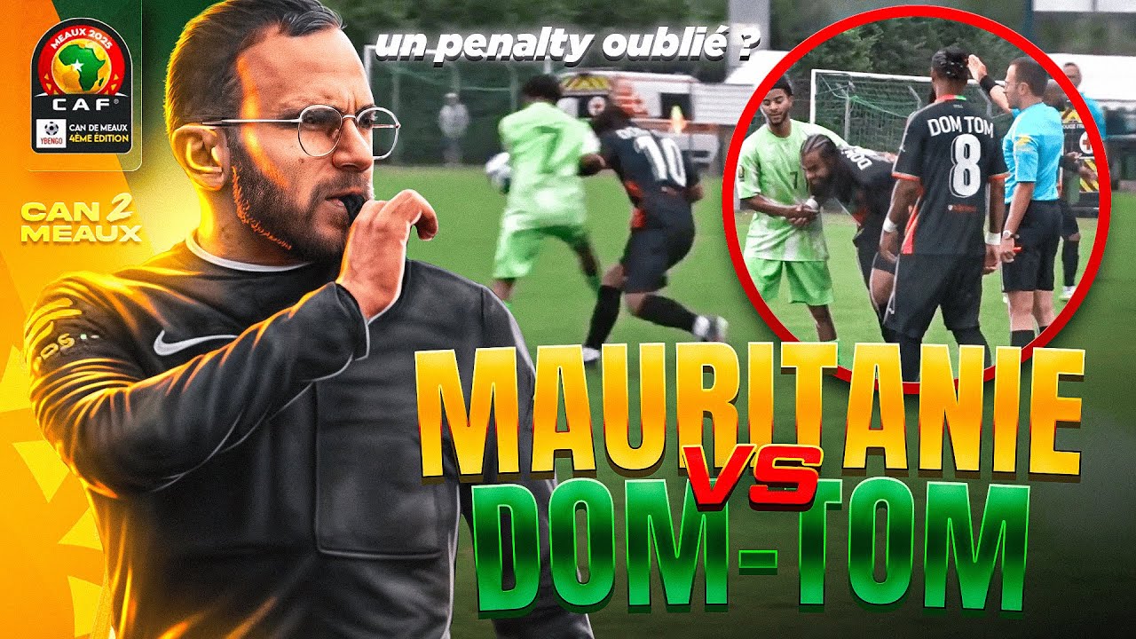 Mauritanie – DOM-TOM – ¼ de finale de la CAN de Meaux 2025