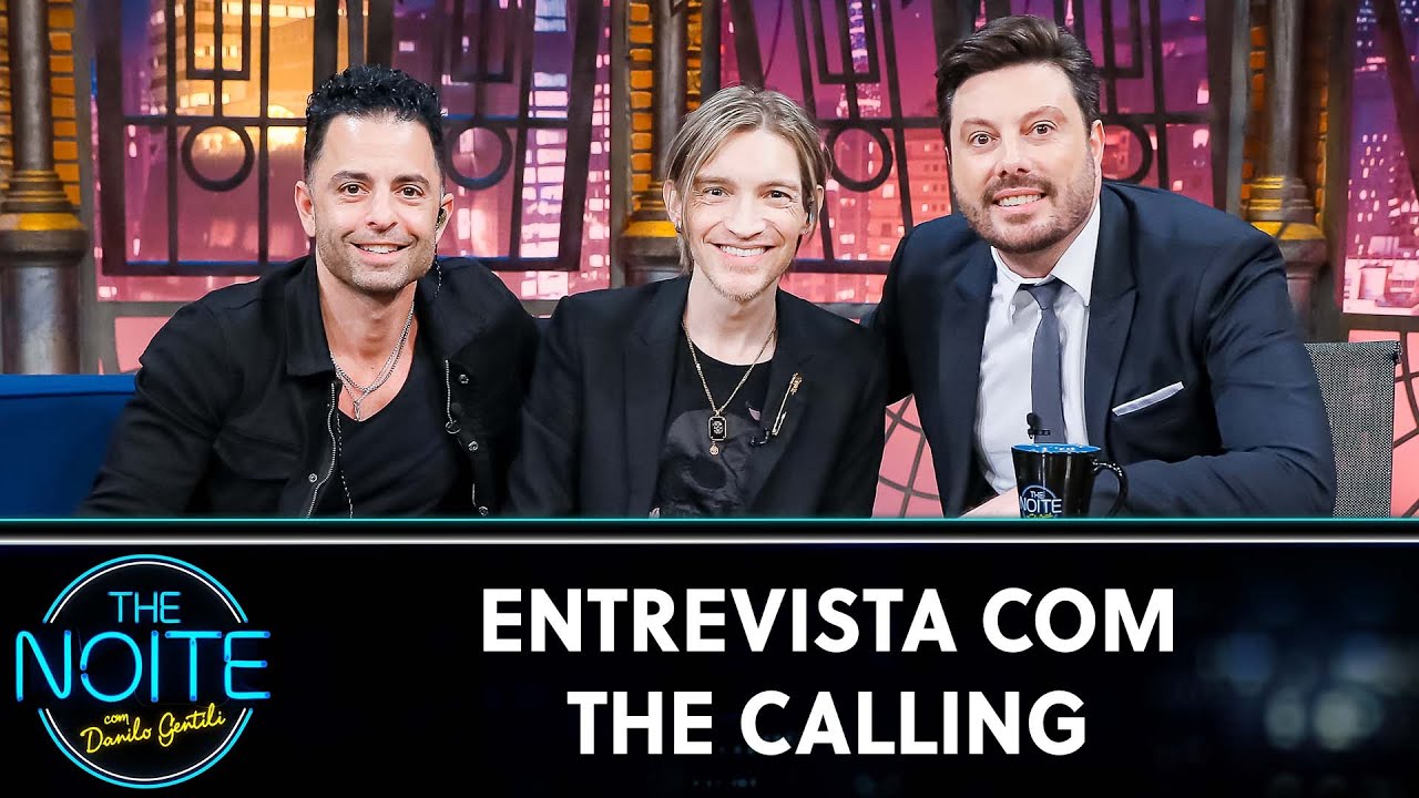 Entrevista com Alex Band e Daniel Damico, da banda The Calling | The Noite (06/05/24)