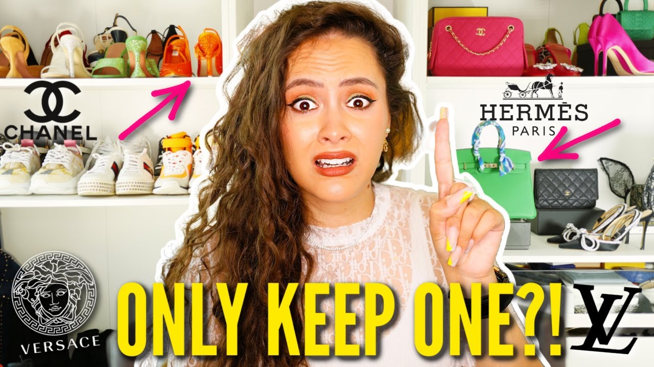 If I could keep ONLY 1 LUXURY ITEM from each brand ft. Chanel, LV etc.