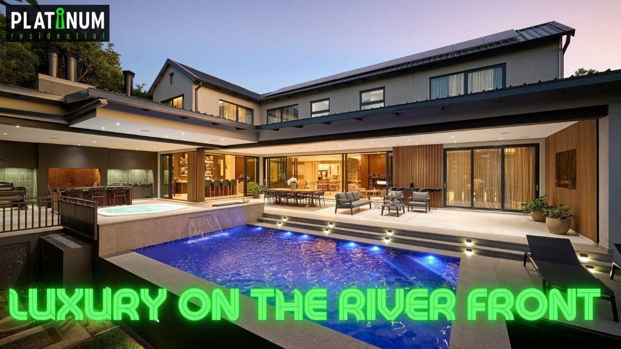 🌟 Ultra-Modern Luxury Home with River Views & High-End Features | A Must-See Masterpiece! 🌟