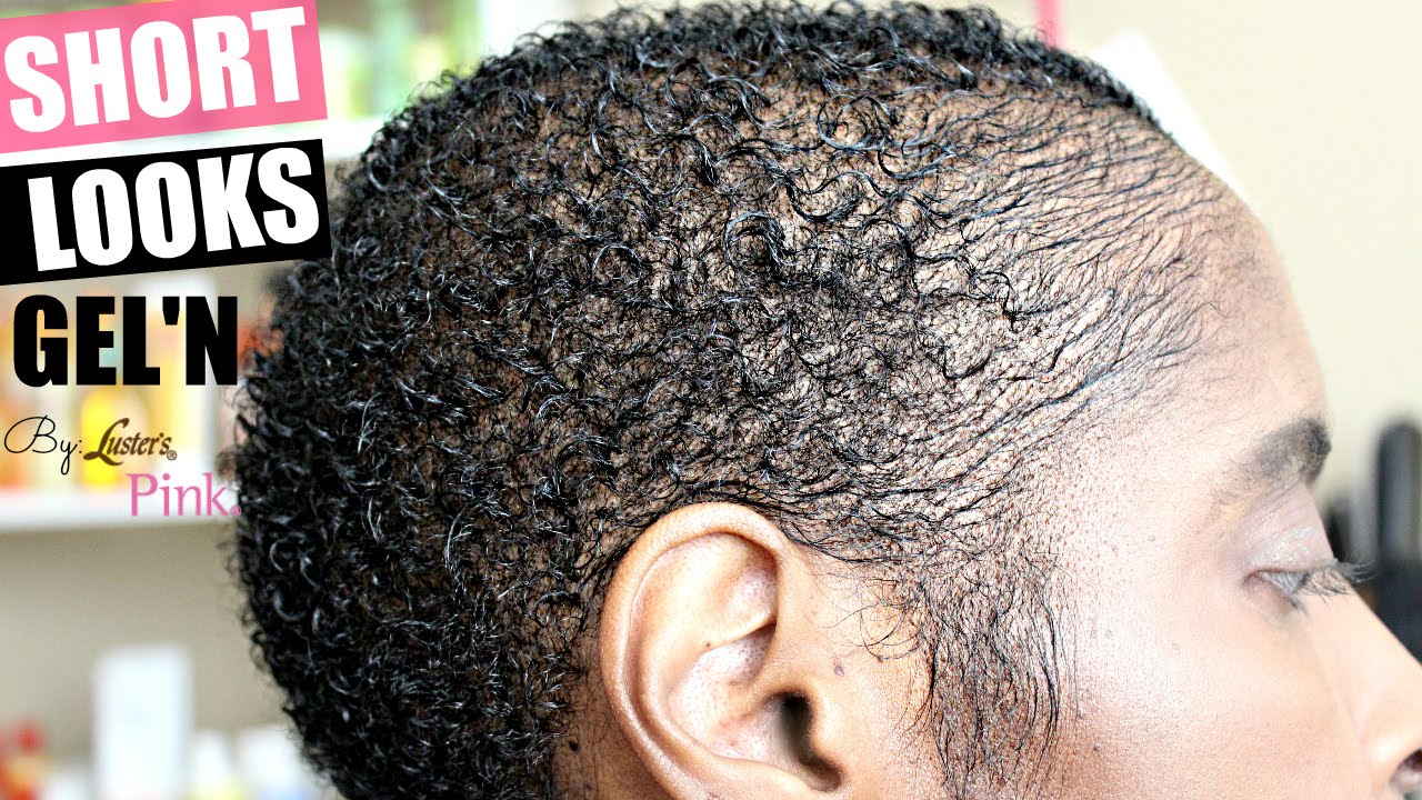 How to Define Short Natural Hair TWA► Luster's Pink Short Looks