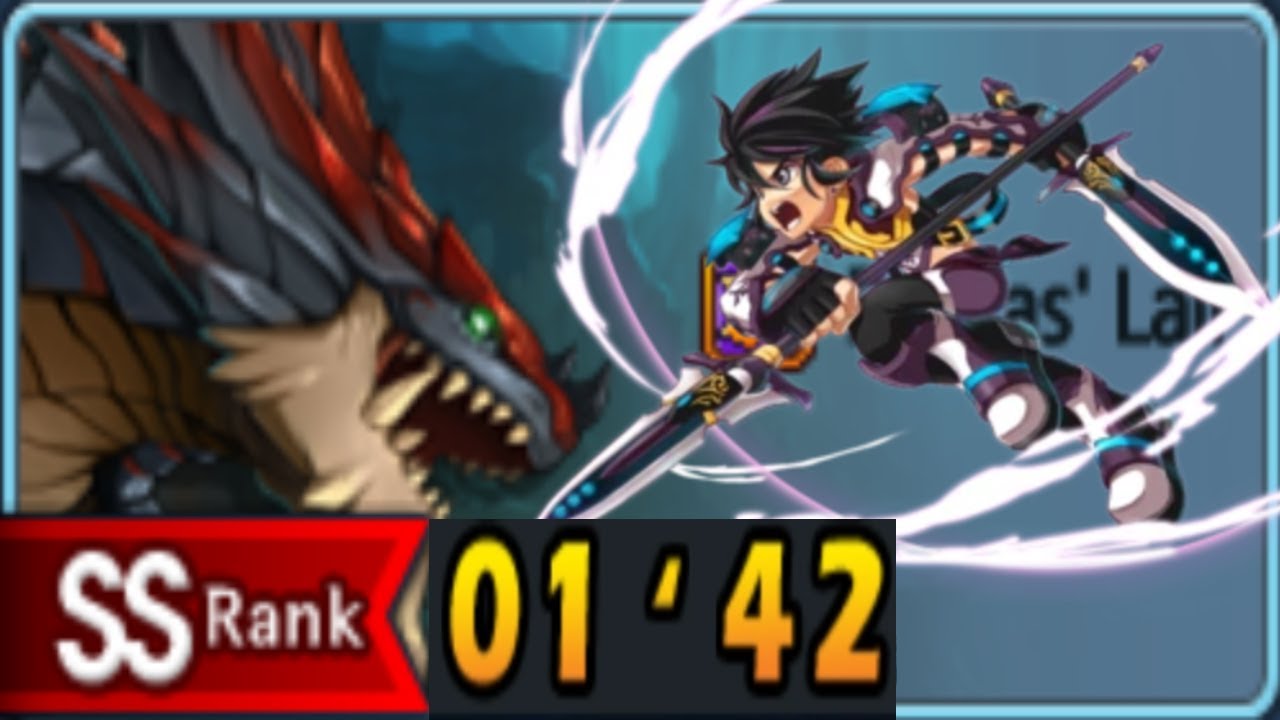 Sieghart - Berkas' Lair SOLO 1:42 - Grand Chase Classic