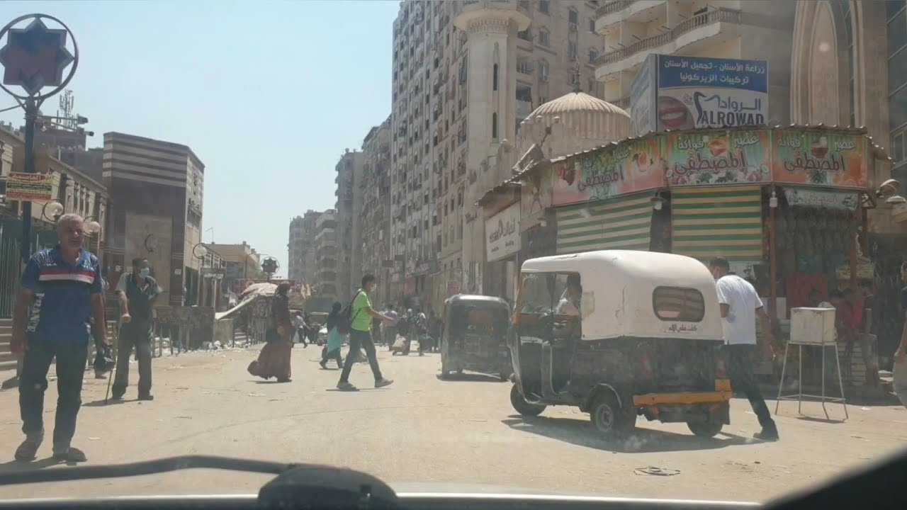 محور المرج رمسيس . تحديد ازالات ما بين محطة المرج و عزبة النخل . الجانب الغربى . 29 يوليو 2021 .