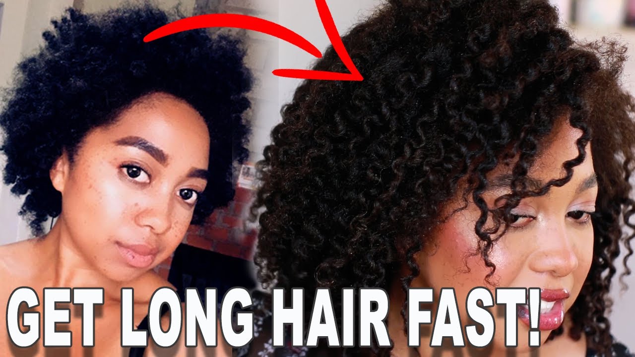 HOW I GREW MY HAIR SO FAST (I GREW MY TYPE 4 NATURAL HAIR FAST AFTER MY BIG CHOP!)
