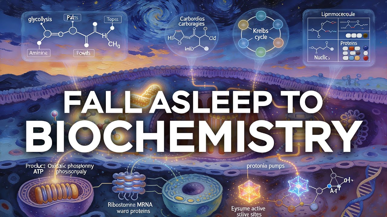 2 Hours of Biochemistry Basics to Fall Asleep to
