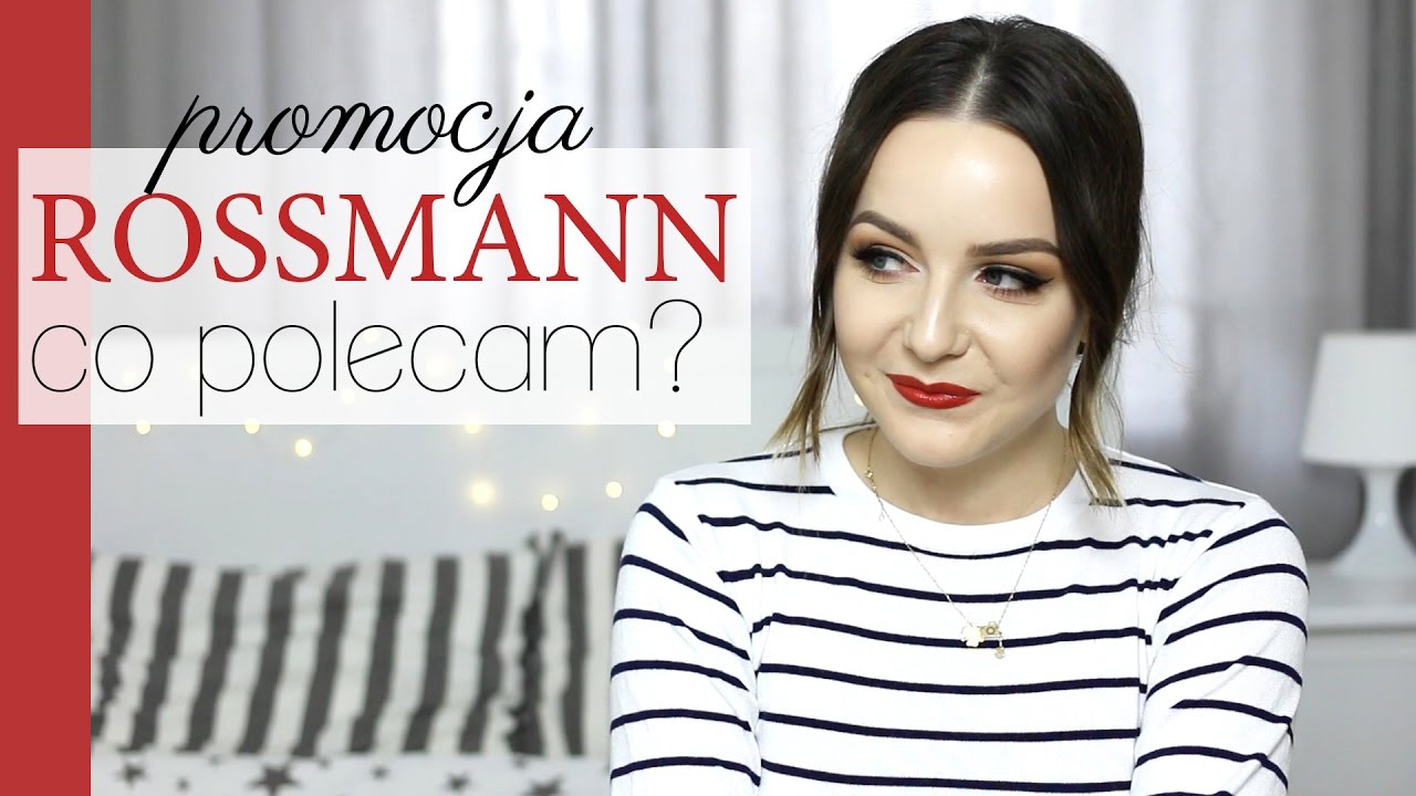 Promocja Rossmann 2017 co kupić? Co planuję kupić? | Milena Makeup