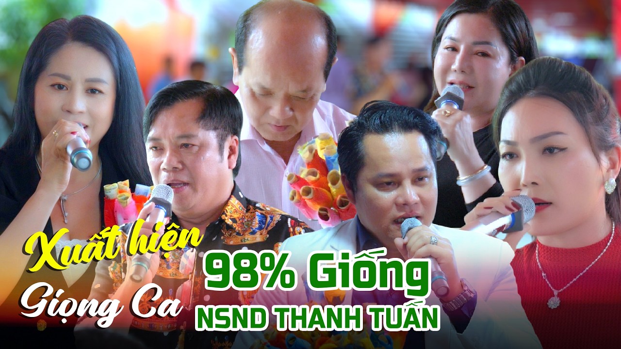 Xuất Hiện Giọng Ca Giống NSND Thanh Tuấn hát Tiệc Giỗ Mẹ Vợ Anh Đức Nhà Bè