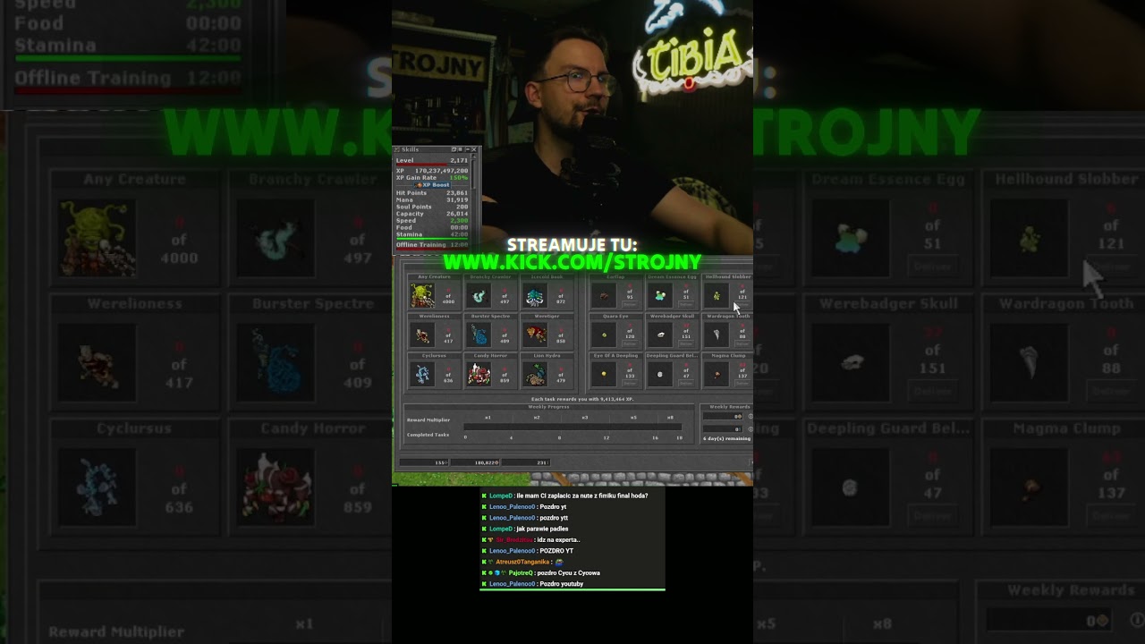 PALIWO POWINNO BYĆ TAK TANIE, JAK MOJE WEEKLY TASKI XD #tibia