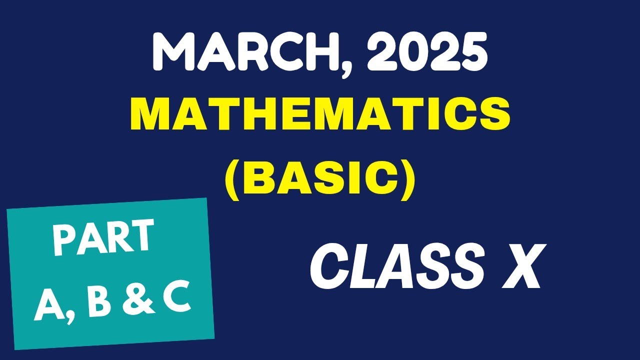 March 2025 Class X Answer Key: Your One-Stop Solution!