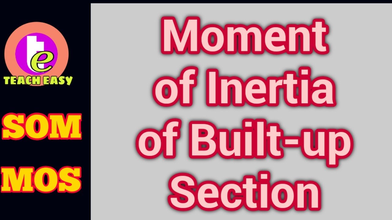 Moment of Inertia of Built-up section