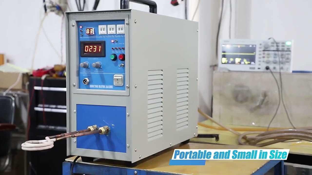 Induction heater high frequency 5KW II 220Vac II 30~1000KHz II 2200'C