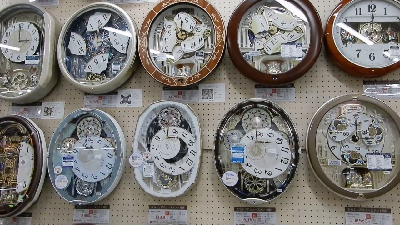 【一気鳴らし】有楽町ビックカメラの時計１５時の様子［2018年06月23日 撮影］