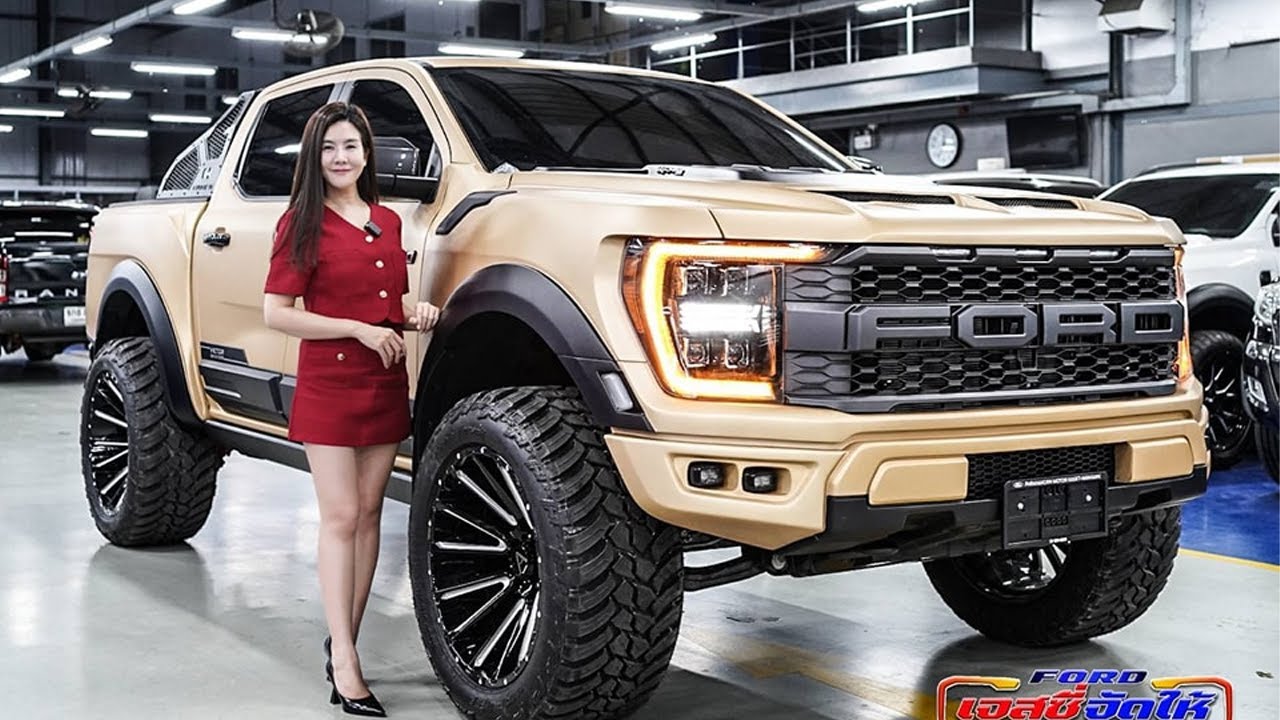 Transformed Into a Super Cool F150! Ford Ranger XLS Raptor Sport 4x4 Decoration 2026 Thailand Review