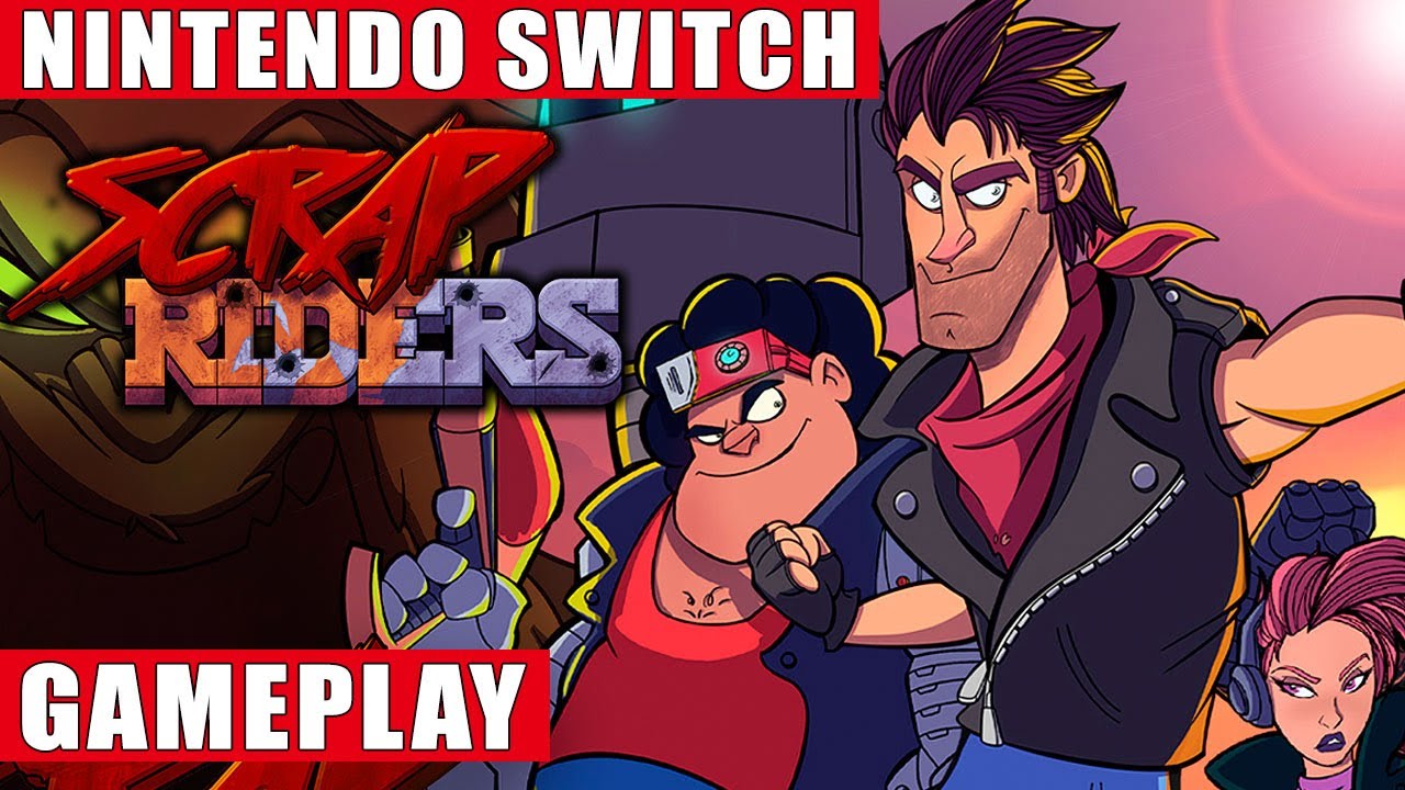 Scrap Riders Nintendo Switch Gameplay