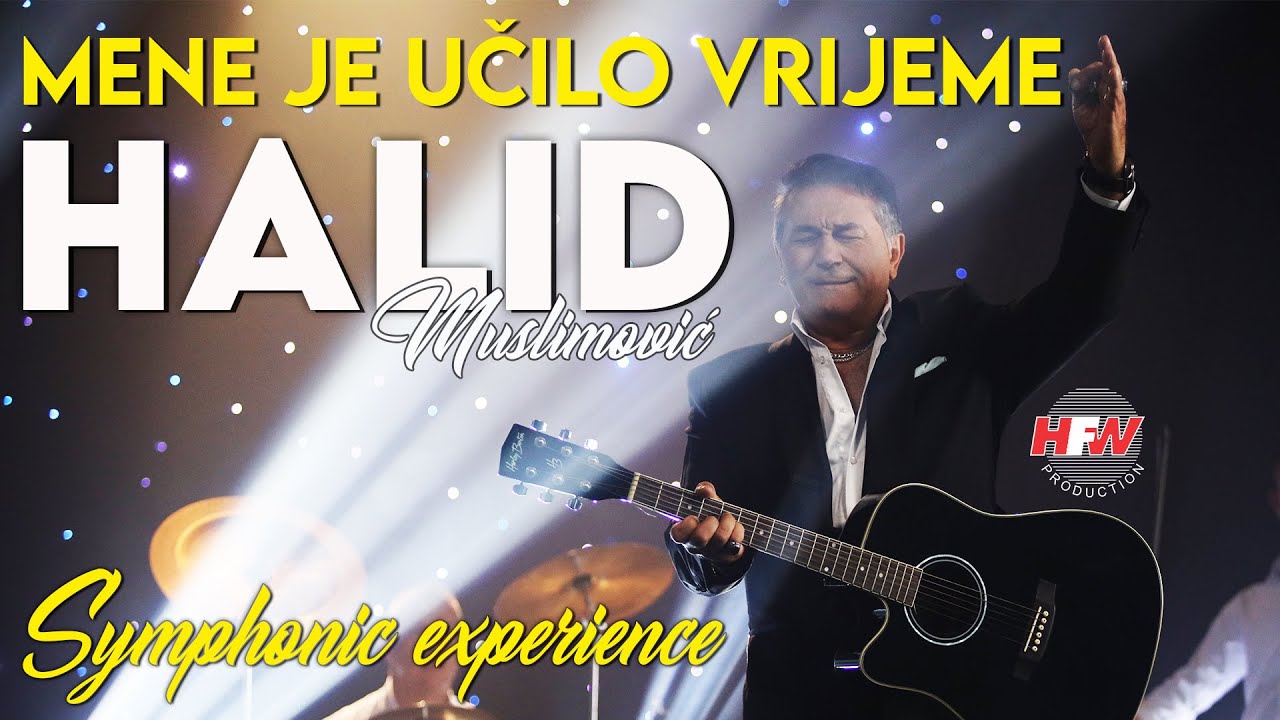 Halid Muslimović - Mene je učilo vrijeme ( Symphonic Experience 2025 ) 4K