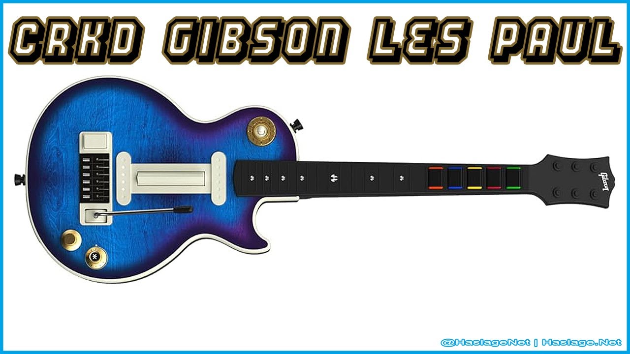 CRKD Gibson Les Paul Multi-Platform Pro Guitar Controller for Mobile, NSW, PC & PS