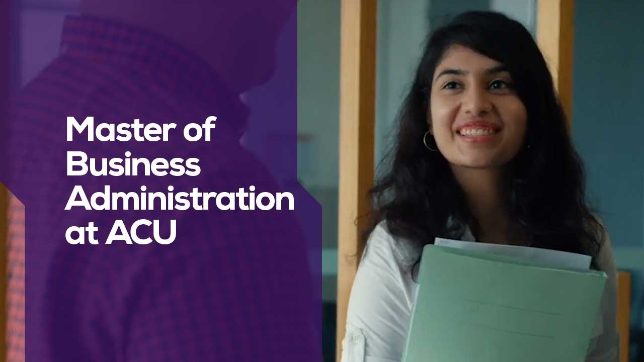 Master of Business Administration at ACU