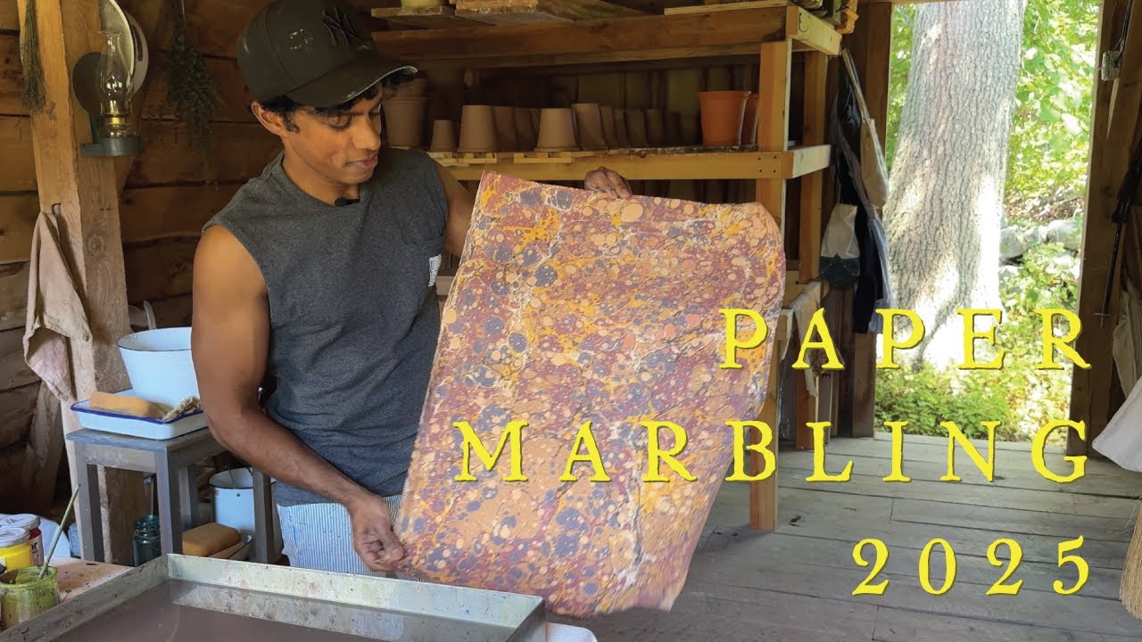 PAPER MARBLING SUMMER 2025 - With Rajiv Surendra