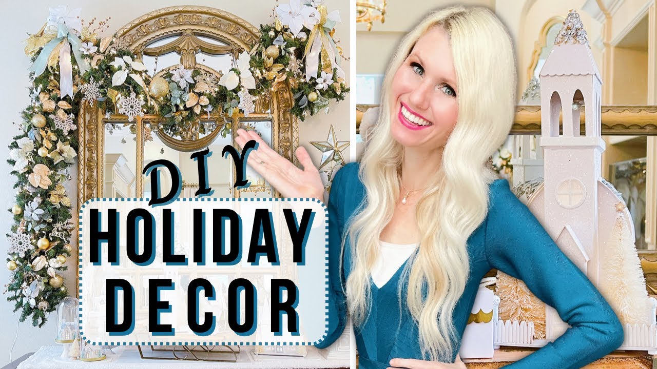 STUNNING DIY CHRISTMAS HOME DECOR YOU MUST SEE!
