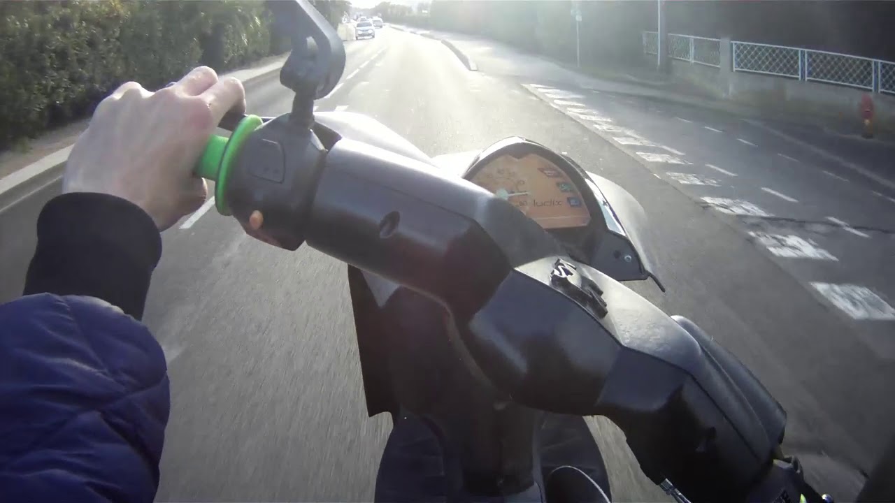 Balade, wheeling en ludix 50cc