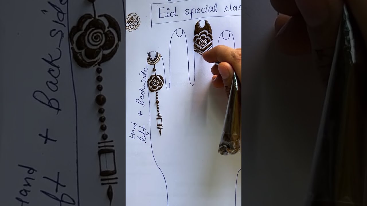 Free MEHANDI Classes Day 7 || Tanisha Mehandi Tutorial is live
