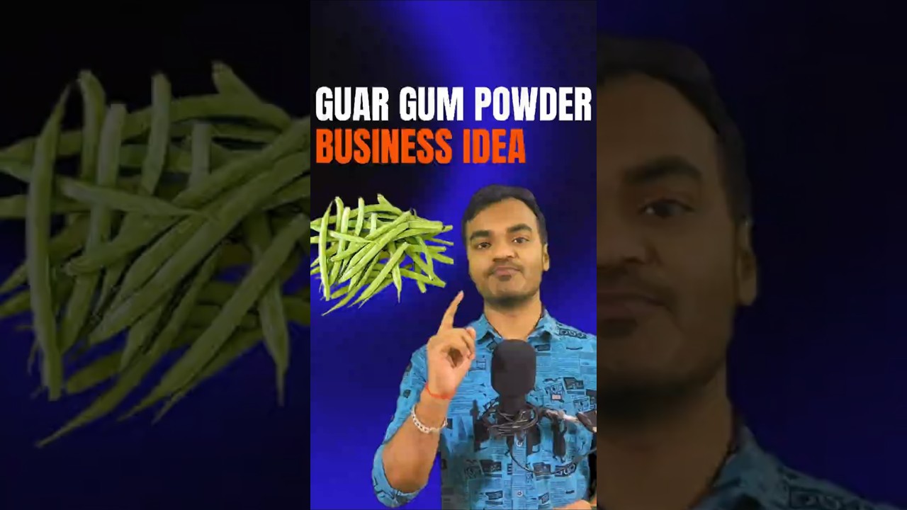 Guar Fal se Guar gum powder bnake Lakhon kamao. #guar #clusterbeans