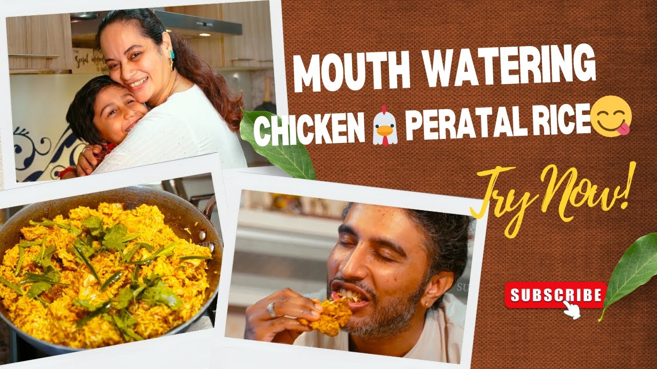 Mouthwatering CHICKEN 🐔 PERATAL RICE | SuShi's Fun