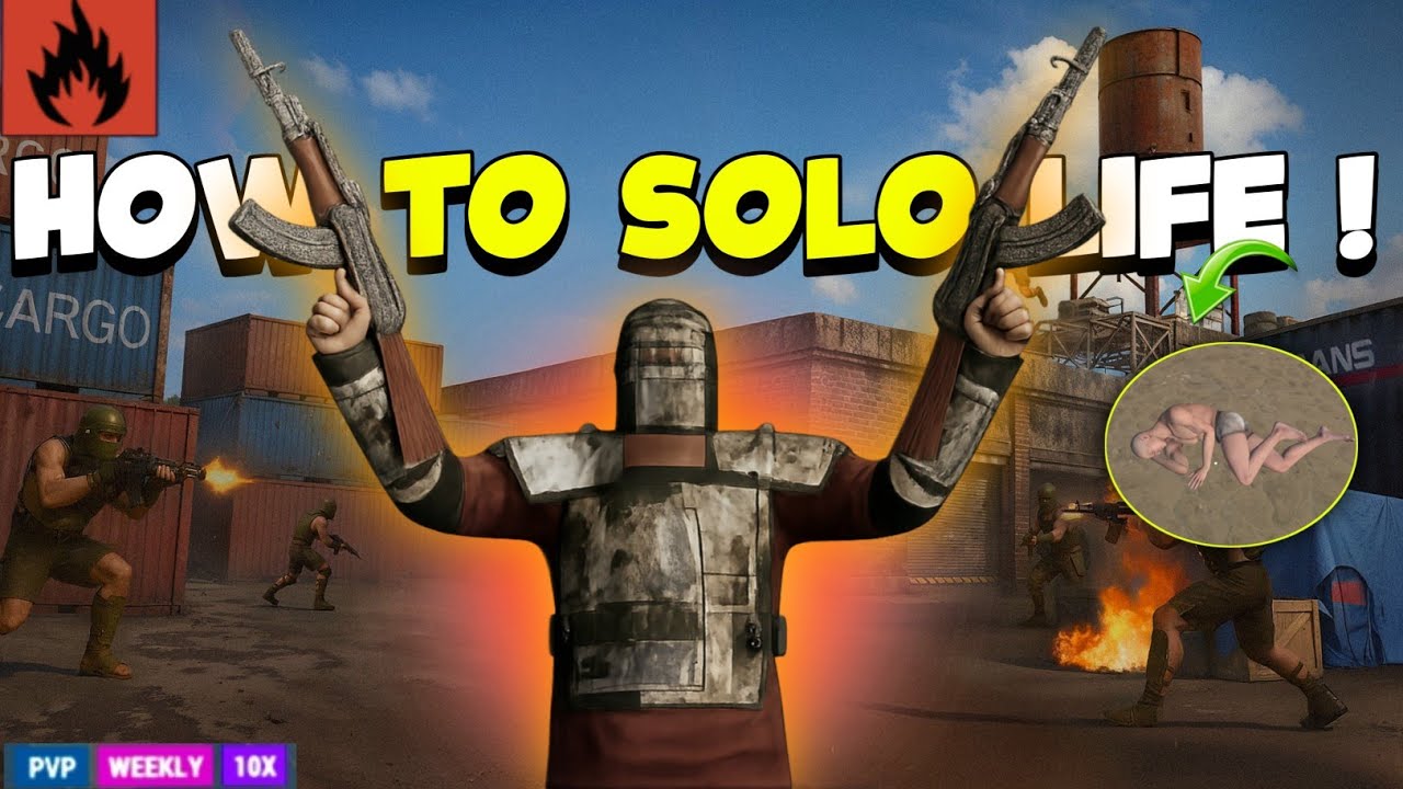 10X SERVER SOLO LIFE 🤯ON OXIDE SURVIVAL ISLAND #oxide #rust 